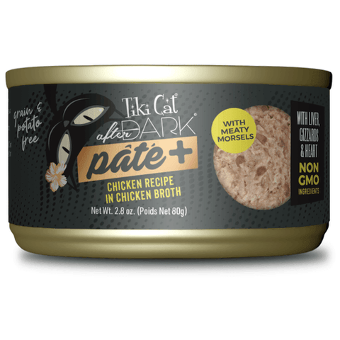 Tiki Cat After Dark Velvet Mousse Pollo en Caldo de Pollo