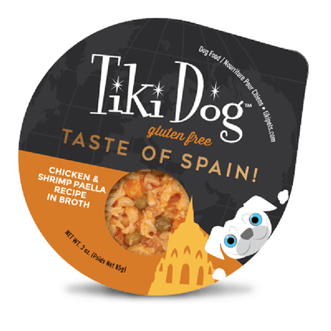 Tiki Dog Petites Taste of Spain Pollo & Camarón Paella
