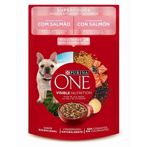 Purina One Superfoods para Cachorros y Adultos Salmón