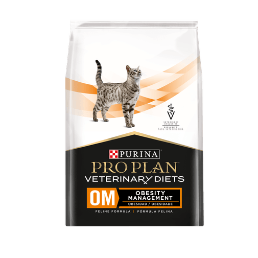 Pro Plan Veterinary Diets OM Obesity Management Fórmula Felina - PetsPlaza