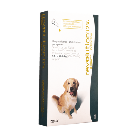 Revolution 12% X 2,0 Ml - Perros de 20 Hasta 40 Kg