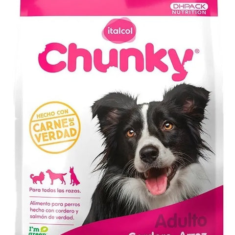 Chunky Cordero Arroz y Salmón