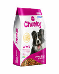Chunky cordero, arroz y salmón