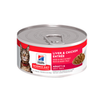 Hill's Science Diet Adult Liver & Chicken Entrée Gatos - PetsPlaza