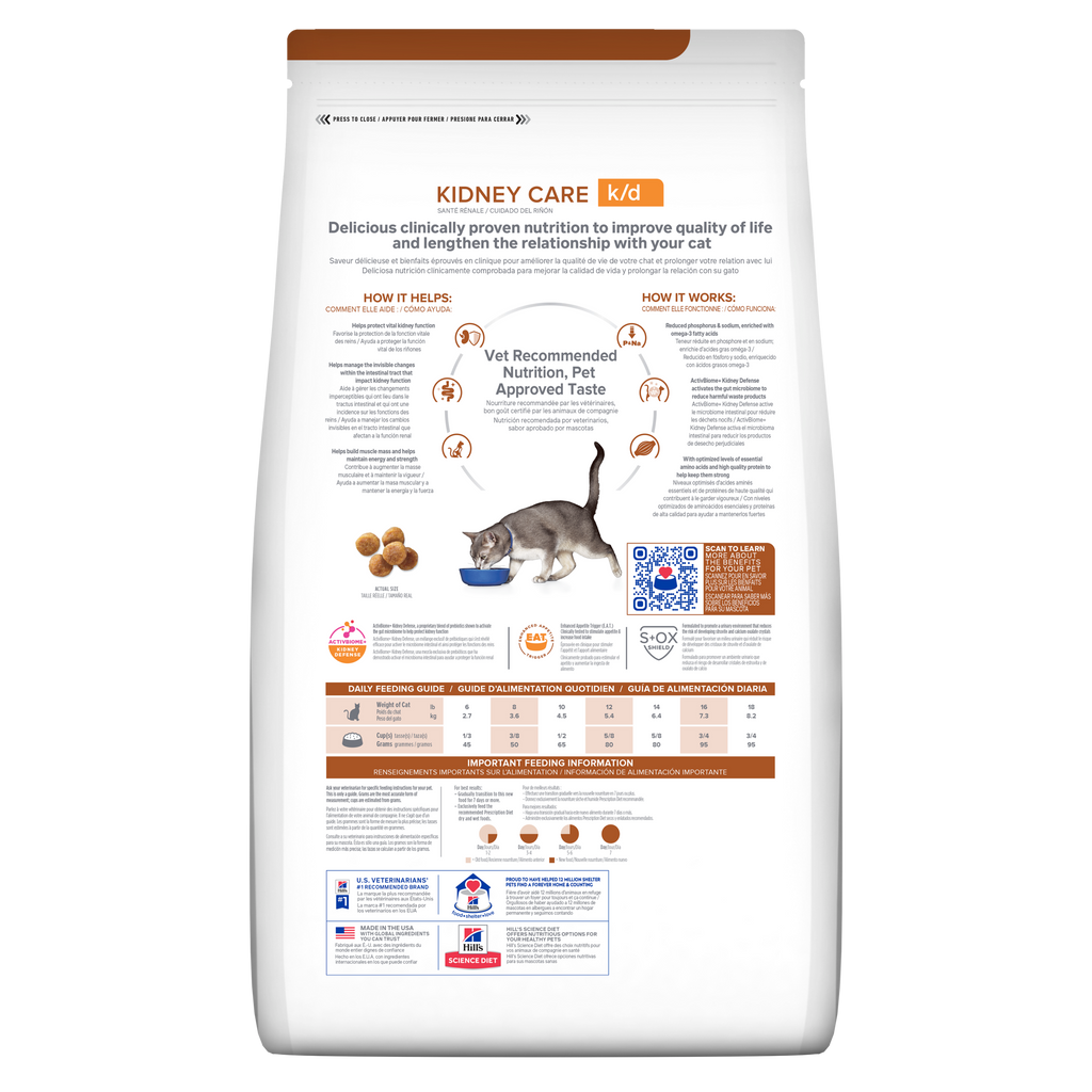 Hill's Prescription Diet k/d Gatos