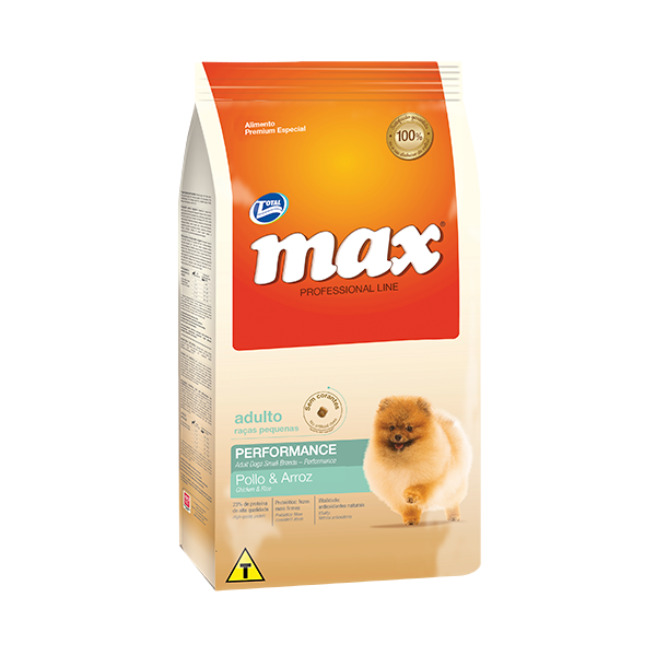 Max Performance Perros Adultos Razas Pequeñas Pollo & Arroz