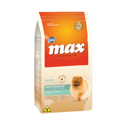 Max Performance Perros Adultos Razas Pequeñas Pollo & Arroz