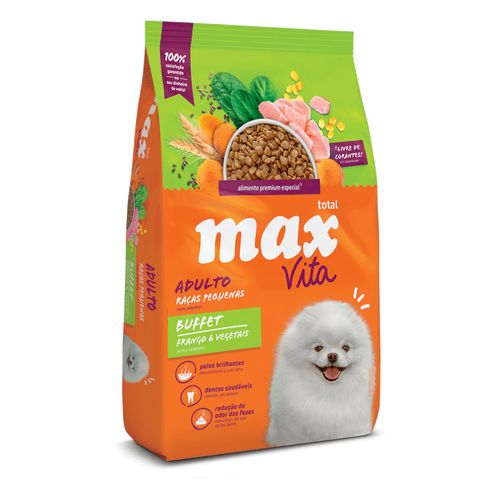 Max Vita Adulto Razas Pequeñas Buffet Pollo & Vegetales