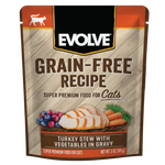 Evolve Grain-Free Turkey Stew with Vegetables in Gravy