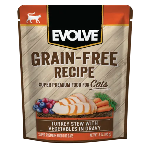 Evolve Grain-Free Turkey Stew with Vegetables in Gravy