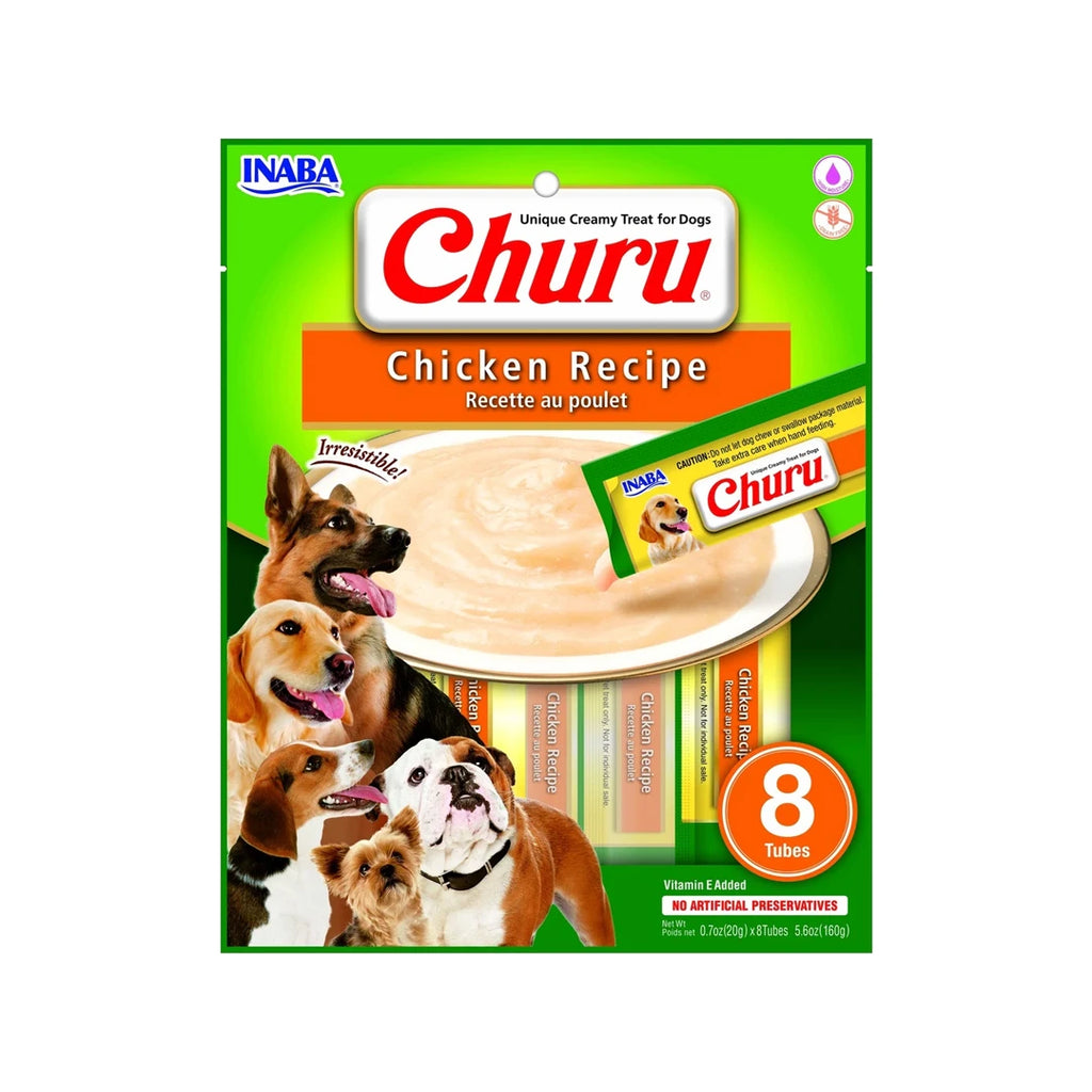Churu Rolls 8 PIEZAS - CHICKEN WITH VEGETABLES  160 GR