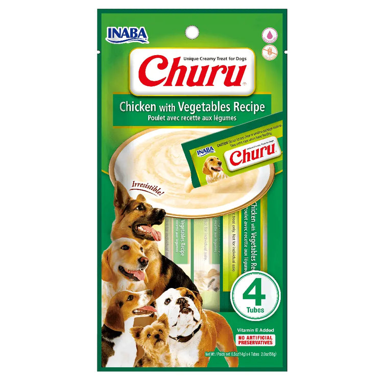 Churu 4P - CHICKEN WITH VEGETABLES  56 GR