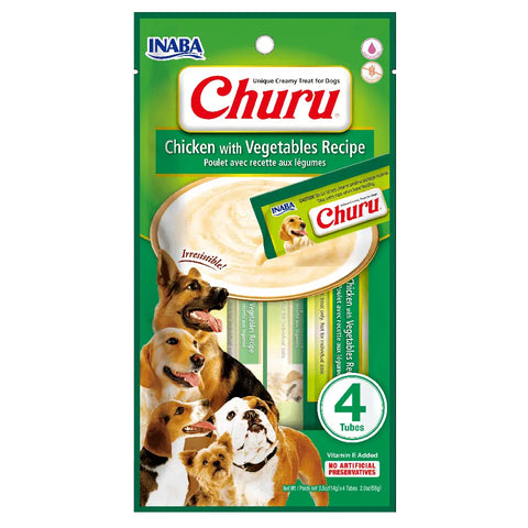 Churu 4P - CHICKEN WITH VEGETABLES  56 GR