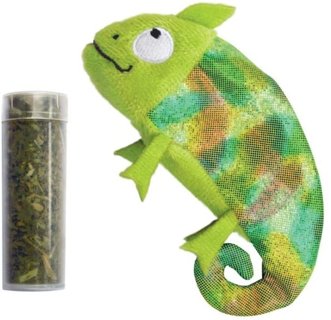 Kong Peluche Camaleón Rellenable para Gatos