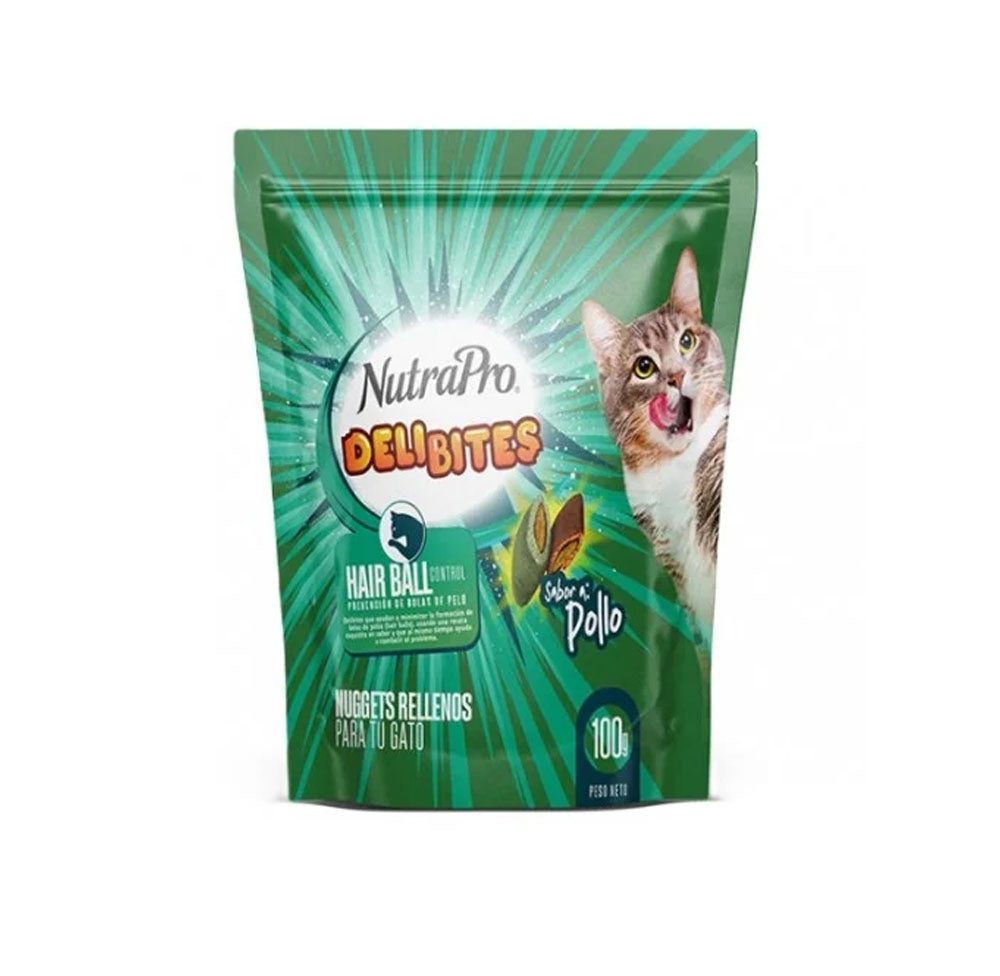 Nutrapro Delibites Hair Ball Pollo