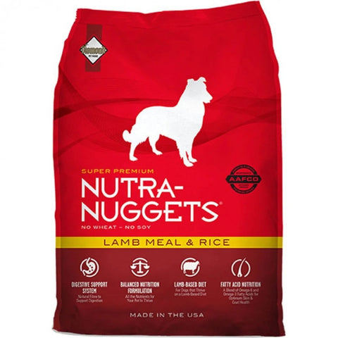 Nutra-Nuggets Perros Adultos Cordero & Arroz