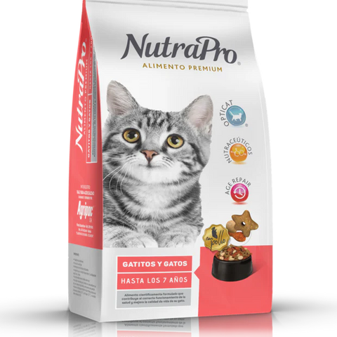 Nutrapro Gatos & Gatitos Hasta 7 Años