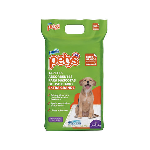 Tapetes Absorbentes Petys X 12 Und