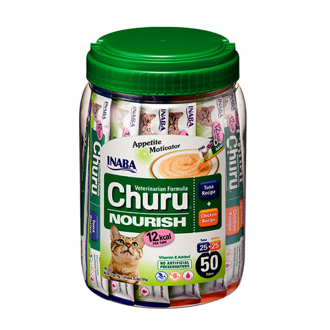 Tarro Churu Nourish – Atún & Pollo