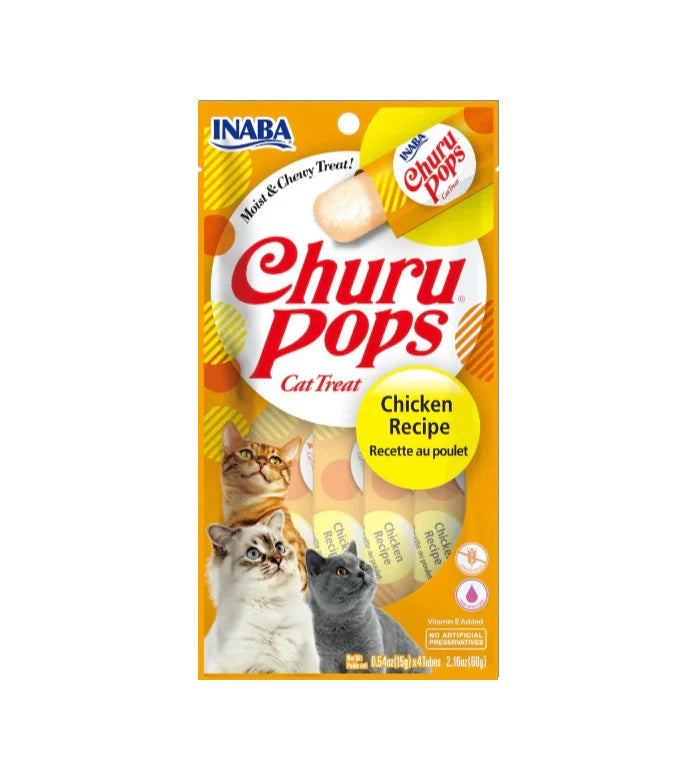 Churu Cat POPS 4 PIEZAS POLLO 60GR