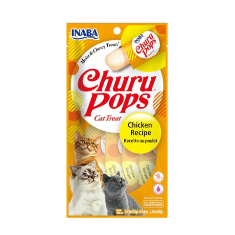 Churu Cat POPS 4 PIEZAS POLLO 60GR