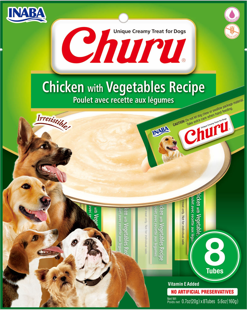 Churu Rolls Pollo con Vegetales