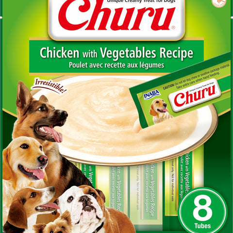 Churu Rolls Pollo con Vegetales