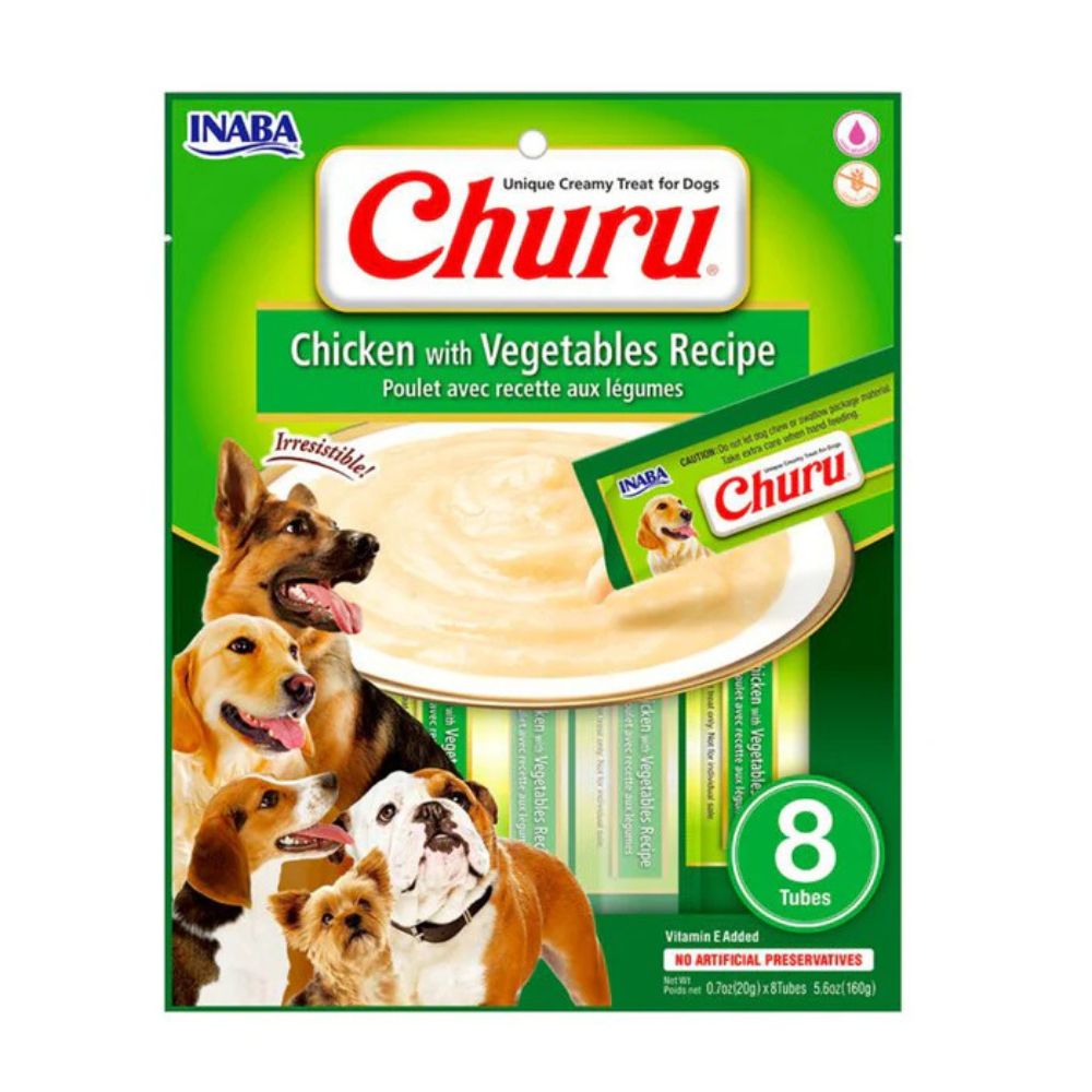 Churu Rolls Pollo con Vegetales