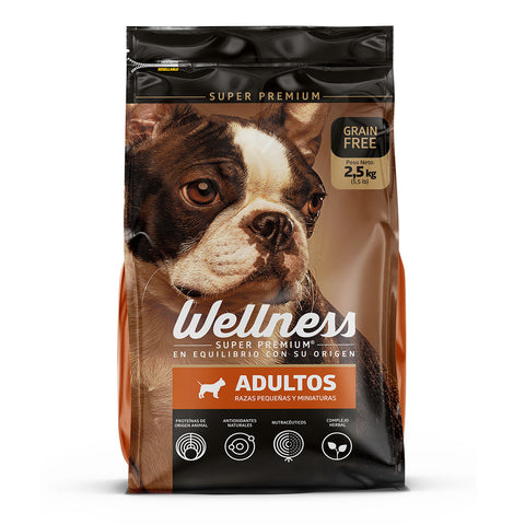 Wellness Grain Free Perros Adultos Razas Pequeñas & Medianas