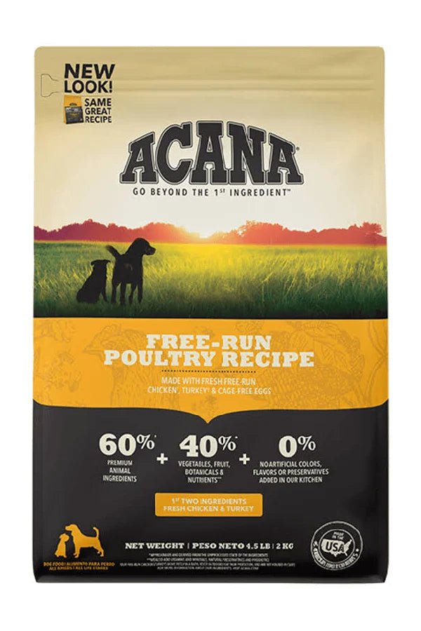 Acana Free - Run Poultry 2 KG Alimento Premium para Perros - PetsPlaza