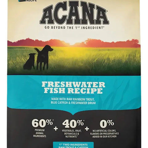 Acana Freshwater Fish 2 KG Alimento Premium para Perros con Pescado - PetsPlaza
