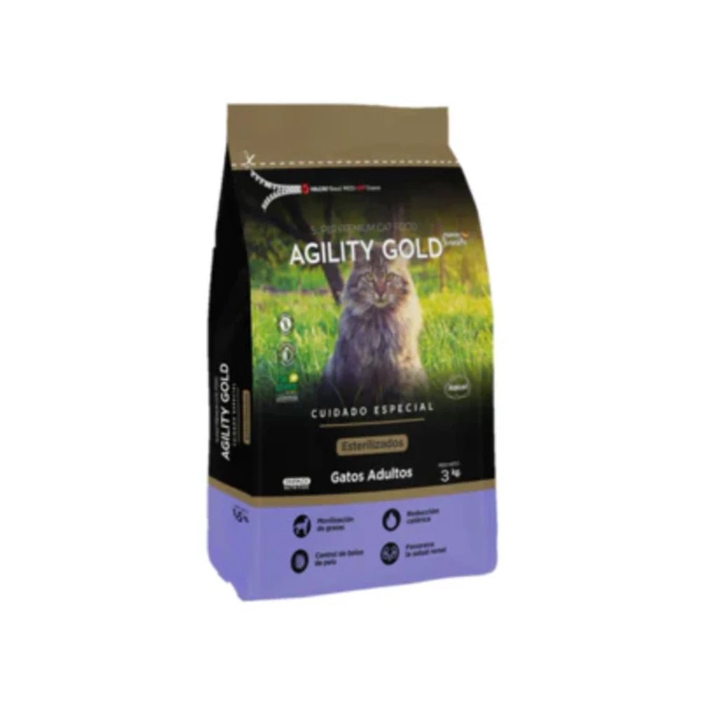 Agility Gold Cuidado Especial Gatos Esterilizados - PetsPlaza