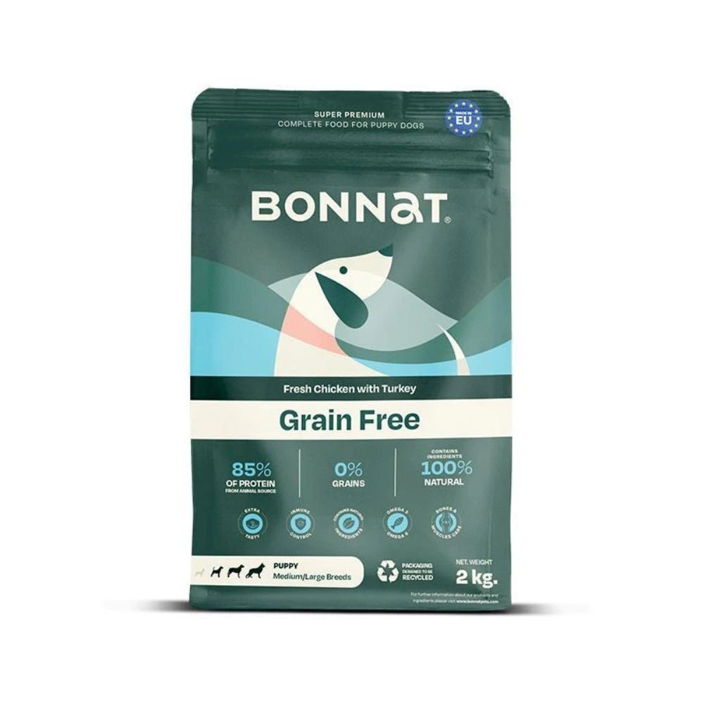 Bonnat Grain Free Cachorros Razas Medianas y Grandes - PetsPlaza