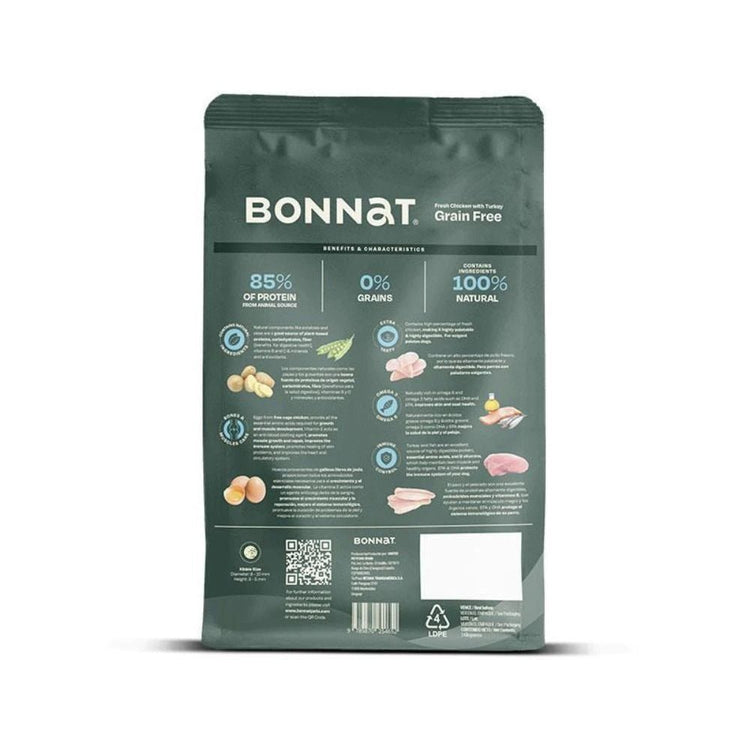 Bonnat Grain Free Cachorros Razas Medianas y Grandes - PetsPlaza