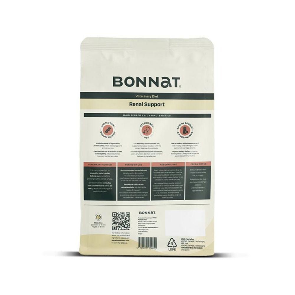 Bonnat Veterinary Diet Renal Support Gatos - PetsPlaza