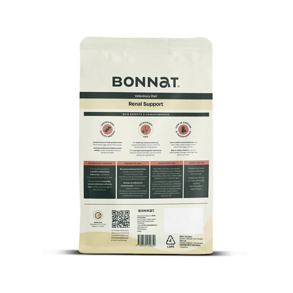 Bonnat Veterinary Diet Renal Support Perros - PetsPlaza
