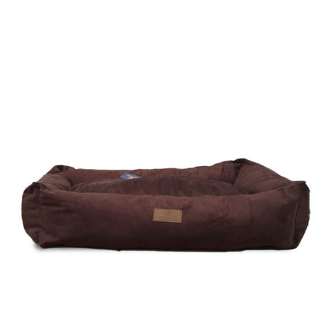 Cama Fausto Cafe Oscuro para Mascotas - PetsPlaza