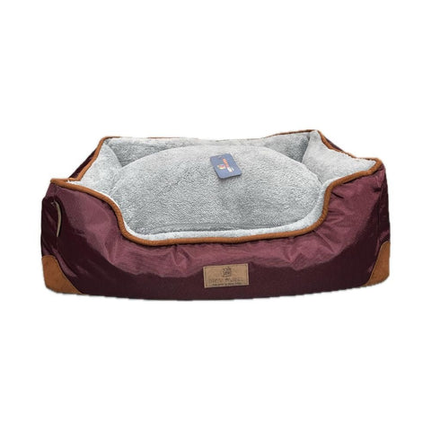 Cama Parches Grande marrón - PetsPlaza
