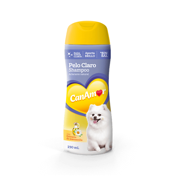 Canamor Shampoo Pelo Claro para Perros - PetsPlaza