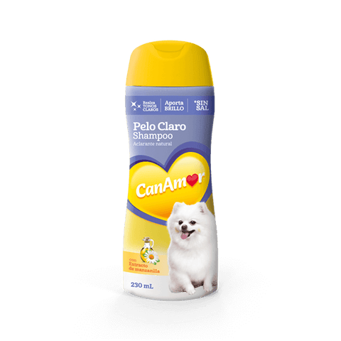 Canamor Shampoo Pelo Claro para Perros - PetsPlaza