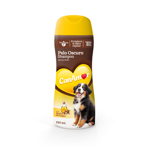 Canamor Shampoo Pelo Oscuro para Perros - PetsPlaza