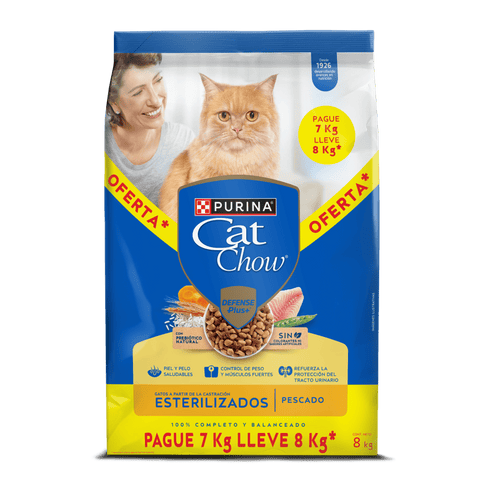 Cat Chow Esterilizados - PetsPlaza
