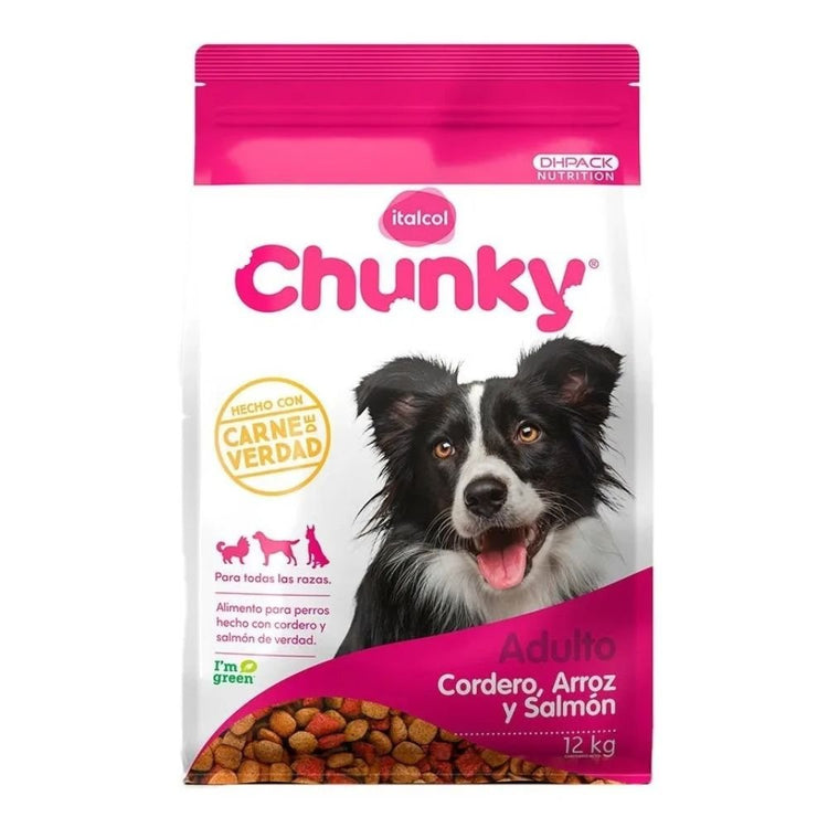 Chunky Adulto Cordero Arroz y Salmón - PetsPlaza