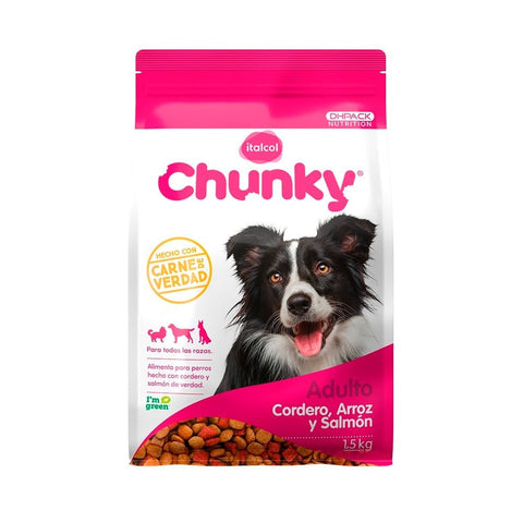 Chunky Adulto Cordero Arroz y Salmón - PetsPlaza