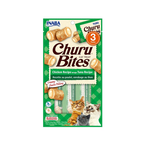 Churu Bites Pollo Wraps de Pollo & Atún - PetsPlaza