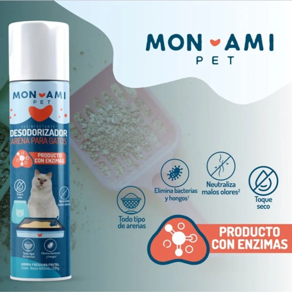 Desinfectante Desodorizador Arena Gatos - PetsPlaza