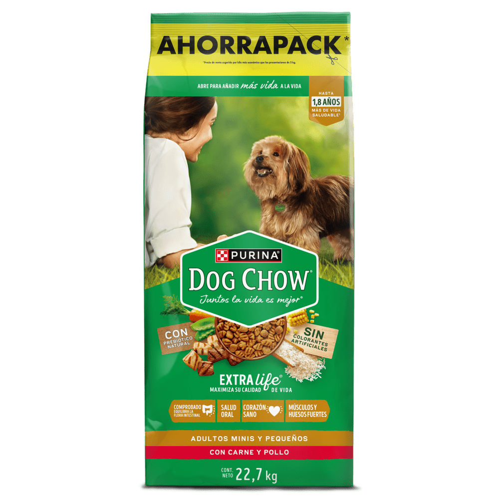 Dog Chow Adulto Minis y Pequeños - PetsPlaza