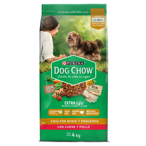 Dog Chow Adulto Minis y Pequeños - PetsPlaza