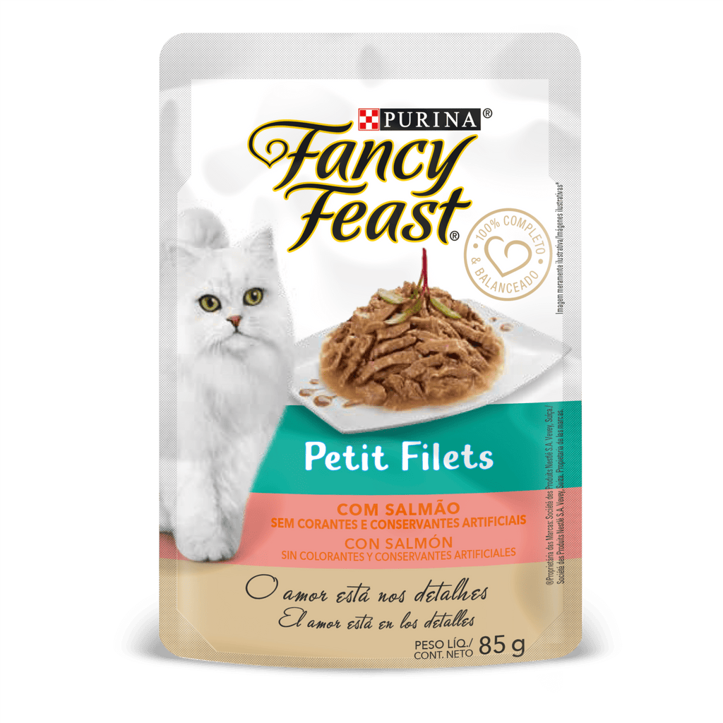 Fancy Feast Petit Filets Salmón - PetsPlaza