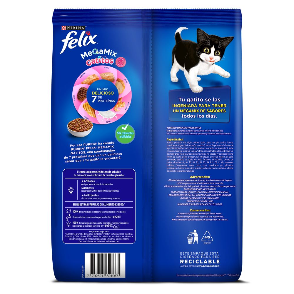 Felix Megamix Gatitos - PetsPlaza